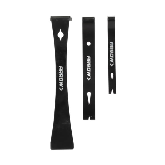 Arrow Steel Trim Pry Bar Set - 3 Pack