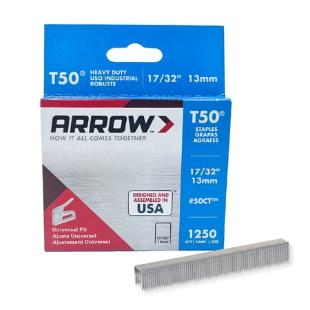 STAPLE T-50 17/32"PK1250