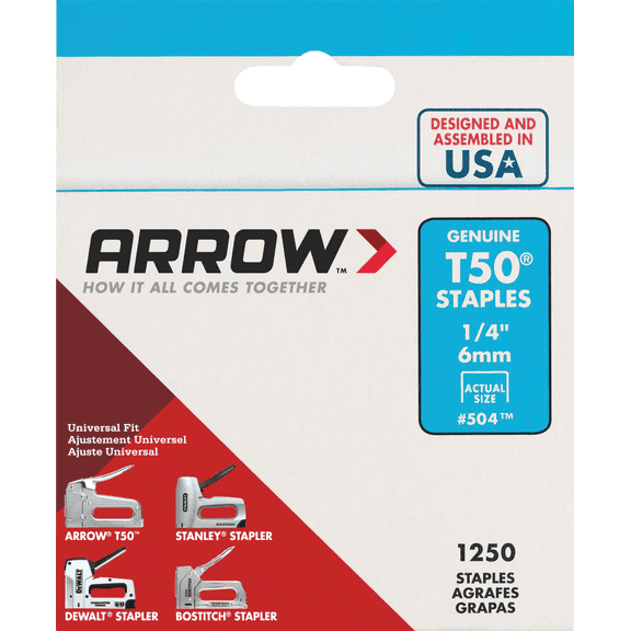 Arrow T50 Heavy-Duty Staple - Pack of 2  Residential Use, Standard Application