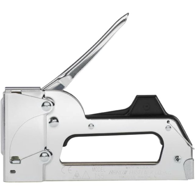 Arrow T55C Heavy Duty Staple Gun for Upholstery, Wood, Crafts, DIY and