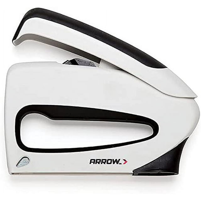 Arrow TT21 TruTac Forward Action Staple Gun, Manual Push Stapler for