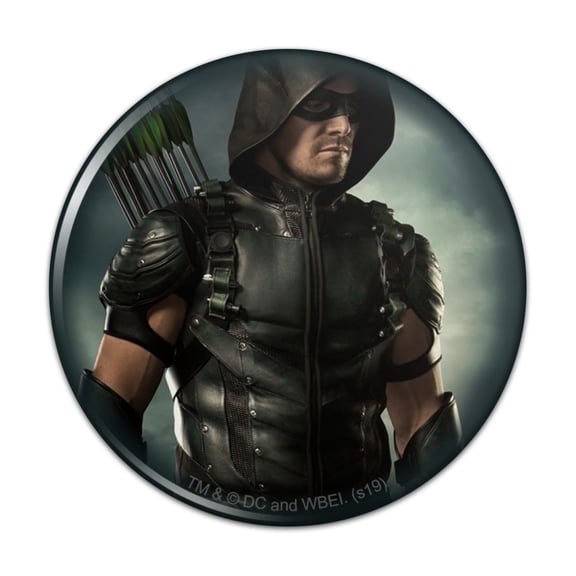 Arrow TV Series Character Art Kitchen Refrigerator Locker Button Magnet