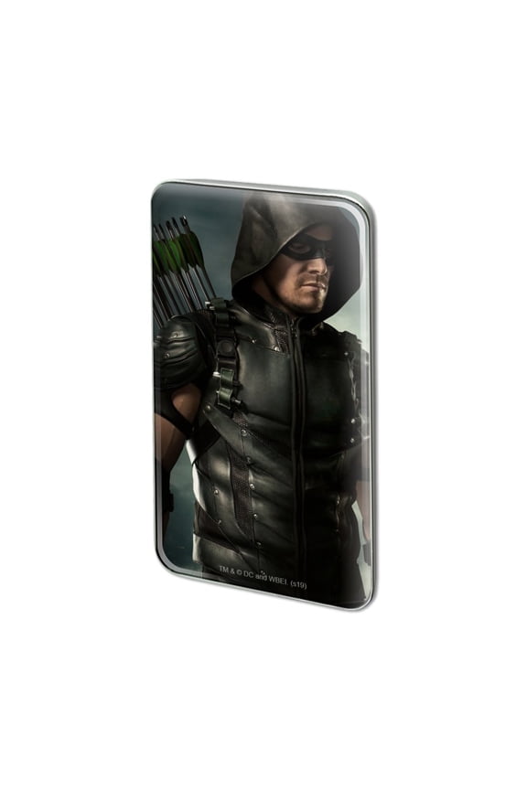 Arrow TV Series Character Art Metal Rectangle Lapel Hat Pin Tie Tack Pinback