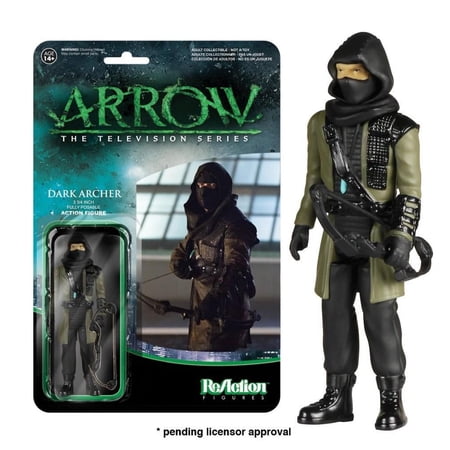 Arrow TV Series Funko ReAction 3 3/4" Action Figure Dark Archer