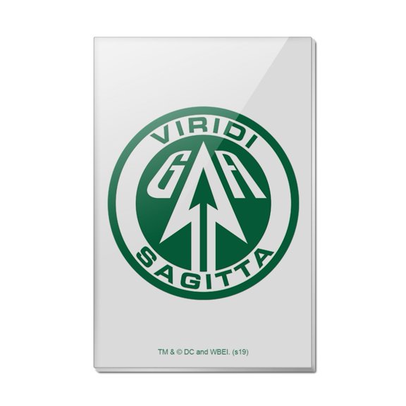 Arrow TV Series Sigil Rectangle Acrylic Fridge Refrigerator Magnet