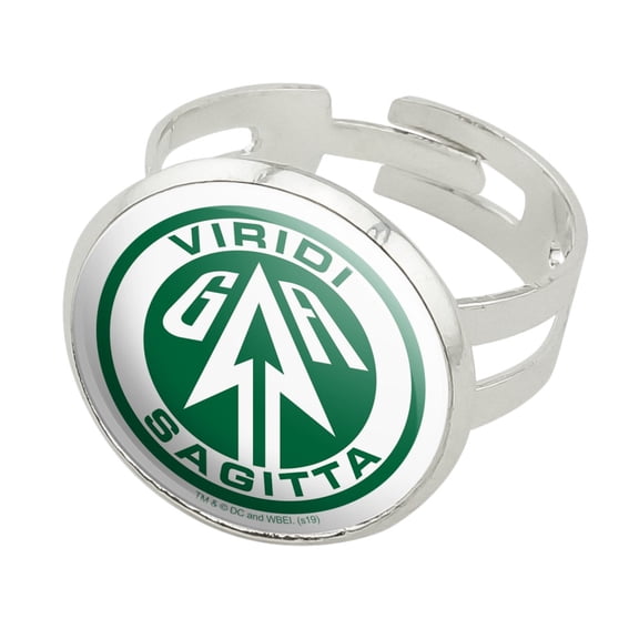 Arrow TV Series Sigil Silver Plated Adjustable Novelty Ring