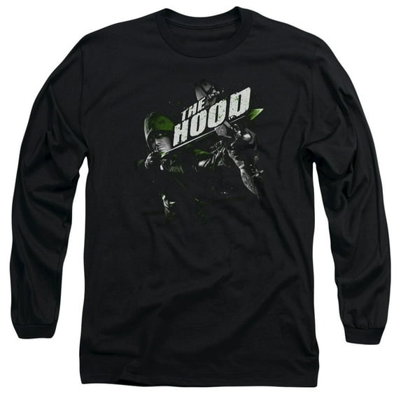 Arrow Take Aim Long Sleeve T-Shirt Adult 18/1 Black