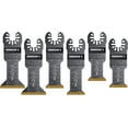 thumbnail image 1 of Arrow Titanium Coated Bi-Metal Oscillating Blades, For Metal, Wood, PVC Pipe, Copper, and Drywall - 6 Pack, 1 of 2