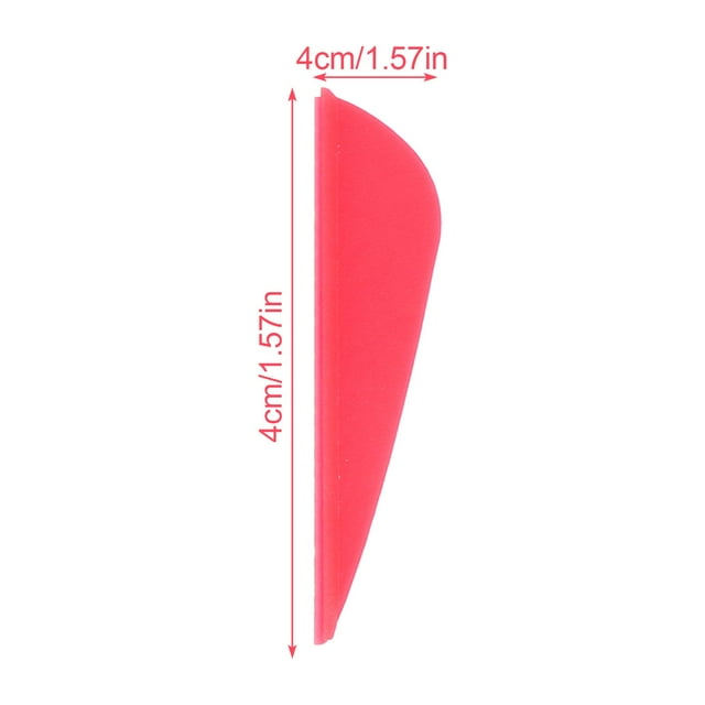 Arrow Vanes 50Pcs Arrow Vanes Rubber Arrow Feather Rubber Fletchings