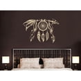 thumbnail image 1 of Arrow Wall Decal Dreamcatcher Indian Vinyl Sticker Decals Bohemian Decor, 1 of 1