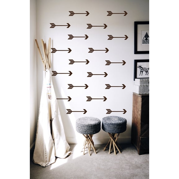 Arrow Wall Decals Western Woodland Forest Adventure Children's Room and Nursery Decor