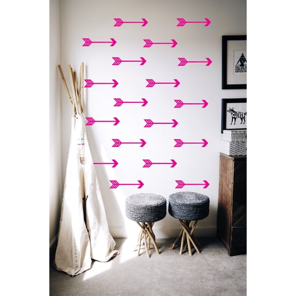 Arrow Wall Decals Western Woodland Forest Adventure Children's Room and Nursery Decor