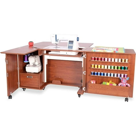 Arrow Wallaby Sewing Cabine - Teak