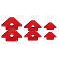thumbnail image 1 of Arrow Welding Magnet Set – 6 Pack of 25, 50, and 75 Lb Angle Magnets, 1 of 1