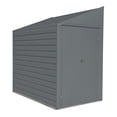thumbnail image 1 of Arrow Yardsaver 4 x 7 x 6.8 ft Charcoal Steel Storage Shed, 1 of 16