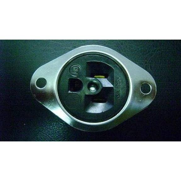 Arrowhart AH5246B 5-15R Single Receptacle Commercial - Black