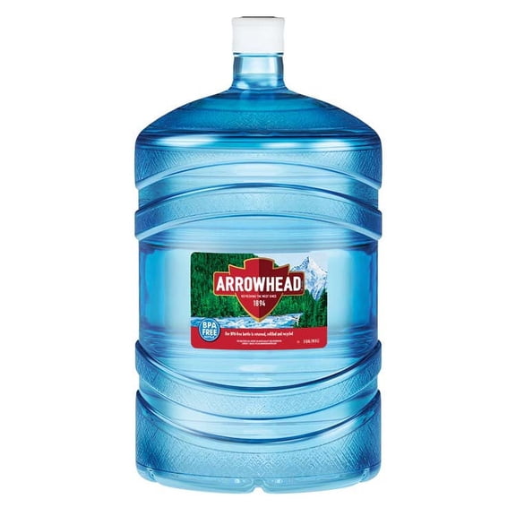 Arrowhead 5 Gallon Spring Water and Bottle