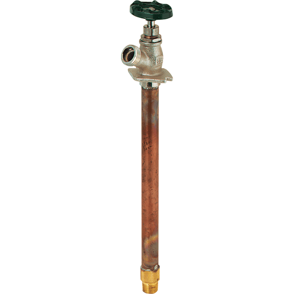 Arrowhead Brass 1/2 In. Copper SWT X 1/2 In. MIP Standard Frost Free Wall Hydrant - Pack of 4 Residential Use, Standard Application