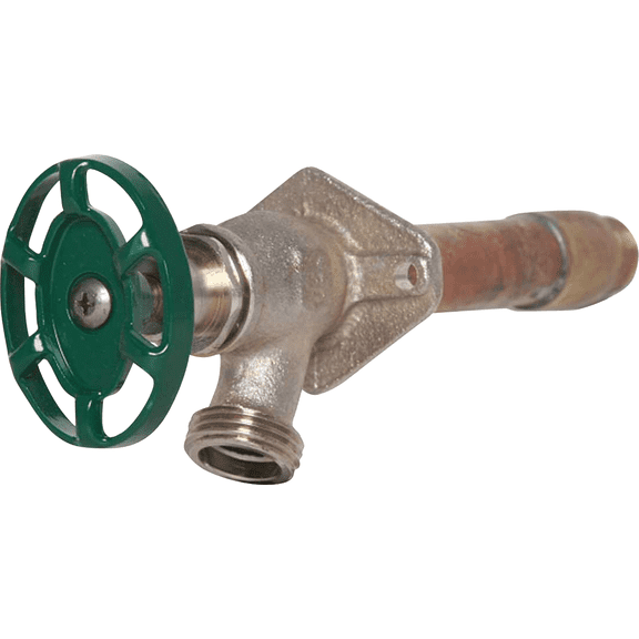 Arrowhead Brass 1/2 In. FIP X 3/4 In. MIP Standard Frost Free Wall Hydrant - Single Pack  Residential Use, Standard Application