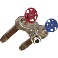 Arrowhead Brass 1/2 In. SWT X 1/2 In. MIP Hot & Cold Anti-Siphon Frost Free Wall Hydrant - Pack of 2 Residential Use, Standard Application