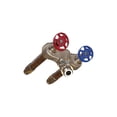 thumbnail image 1 of Arrowhead Brass 1/2 In. SWT X 1/2 In. MIP Hot & Cold Anti-Siphon Frost Free Wall Hydrant - Single Pack, 1 of 1