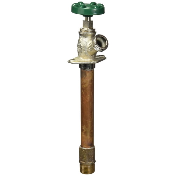 Arrowhead Brass 465-06QTLF 1/2" Female Iron Pipe Or 3/4" Male Iron Pipe x 6 Frost Free Hydrant, Red Brass
