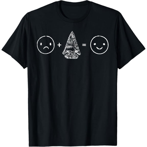 Arrowhead Collector Artifact Hunting Graphic T-Shirt