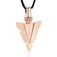 thumbnail image 1 of Arrowhead Memorial Pendant Cremation Ash Jewelry Bereavement Keepsakes Gift for Loss of a Loved One Spearpoint Pendant Cremation Jewelry Memorial Lockets Keepsakes for Human Ashes, 1 of 5