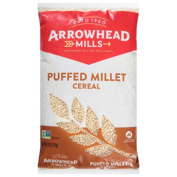 Arrowhead Mills Millet Puff Cereal 6 oz (Pack Of 12)