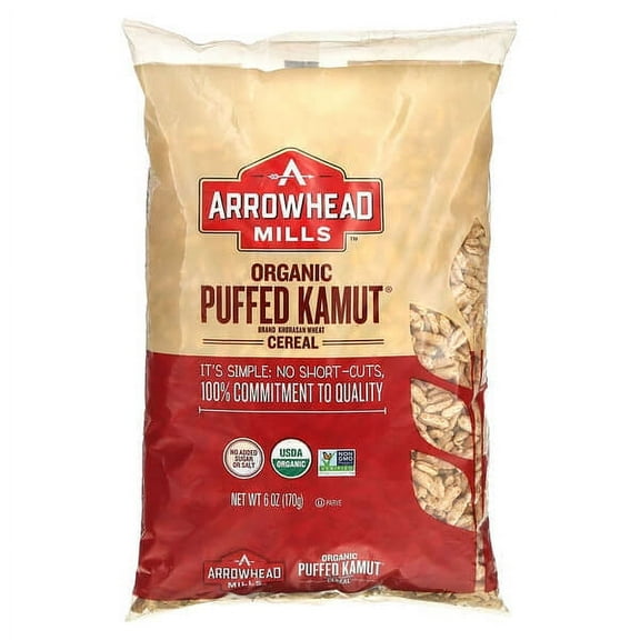 Arrowhead Mills, Organic Puffed Kamut Cereal, 6 oz