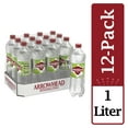 thumbnail image 1 of Arrowhead Sparkling Water, Zesty Lime, 33.8 oz. Bottles (Pack of 12), 1 of 6
