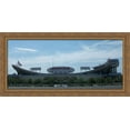 thumbnail image 1 of Arrowhead Stadium 40x20 Large Gold Ornate Wood Framed Canvas Art - Home of the Kansas City Chiefs, 1 of 2