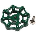 thumbnail image 1 of Arrowhead Brass Wheel Handle Rim Cylinder Pull Handle - Universal Fit, 1 of 1