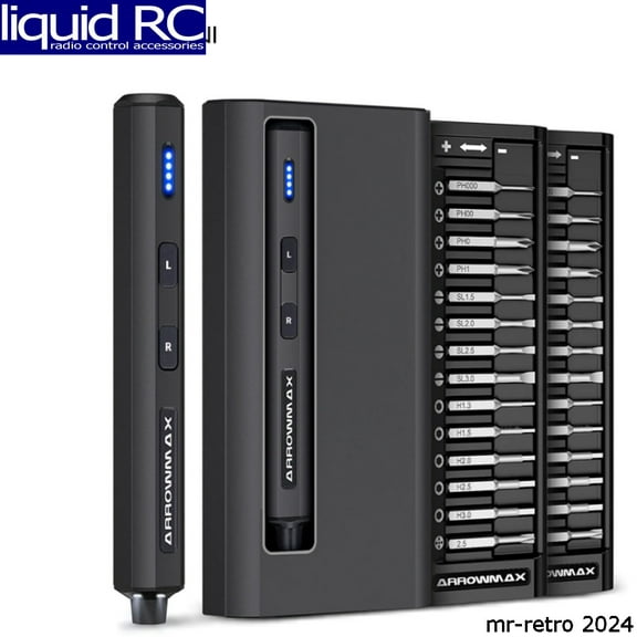 Arrowmax schAM199911B Ses Mini Electric Screwdriver 28-1 - Black