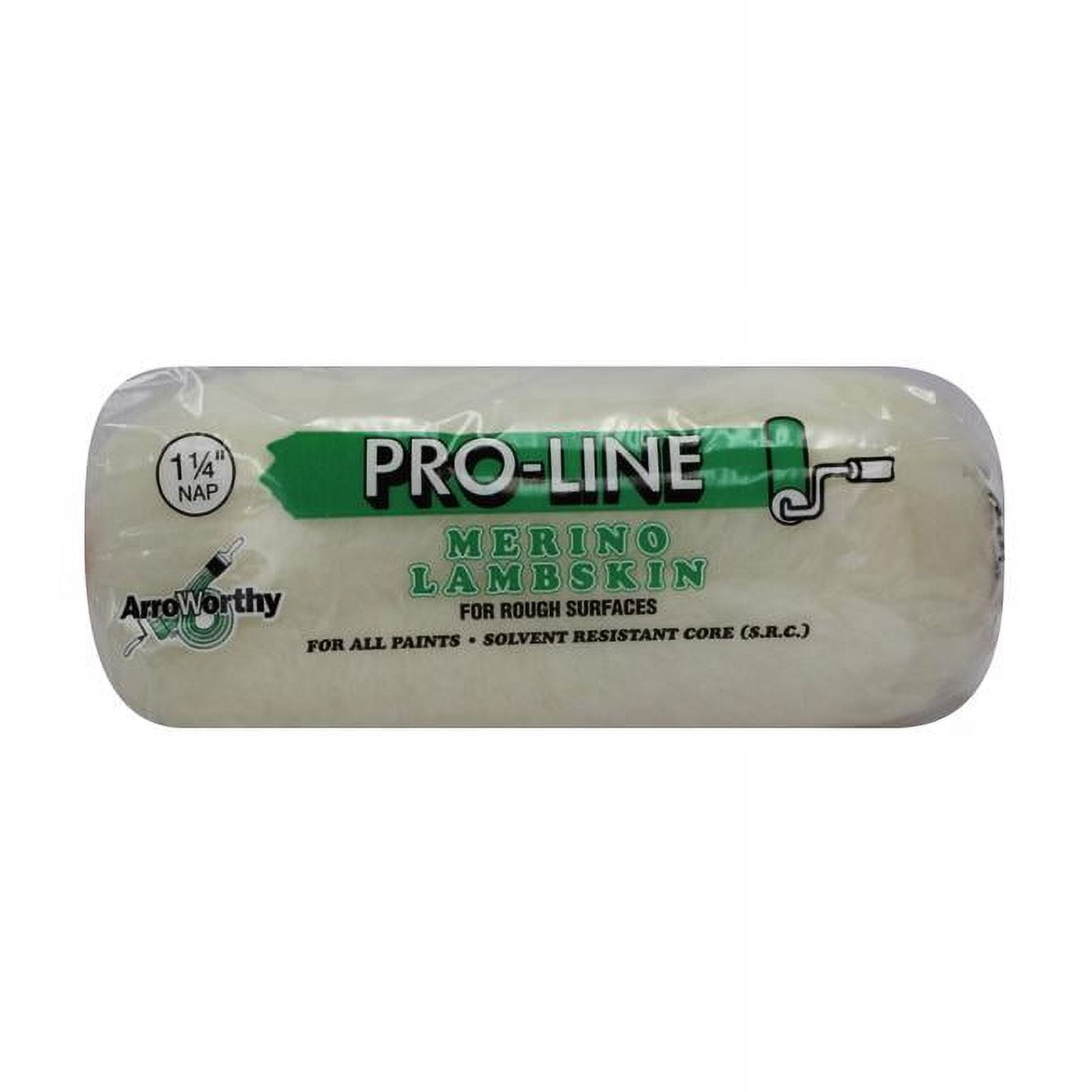 ArroWorthy Pro-Line 9 in. White Lambskin Paint Roller Cover