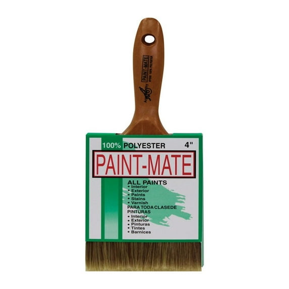 Arroworthy 1808138 Paint Mate 4 in. Angle Polyester Paint Brush - Case of 12