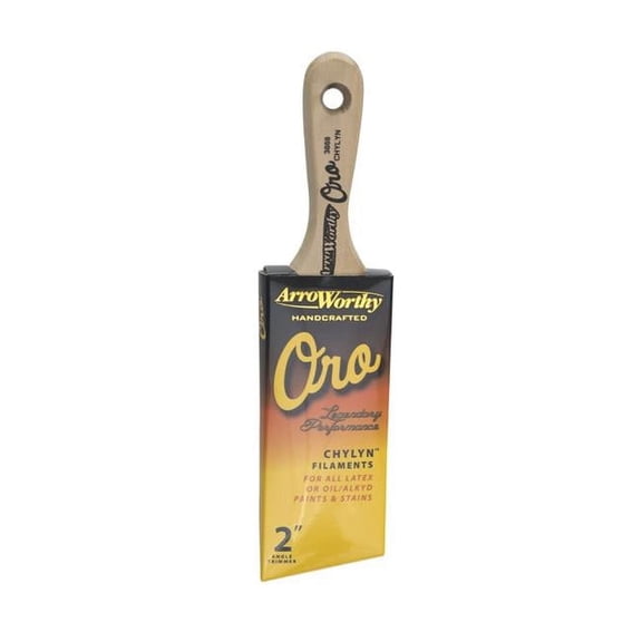 ArroWorthy Oro 2 in. W Angle Trim Paint Brush