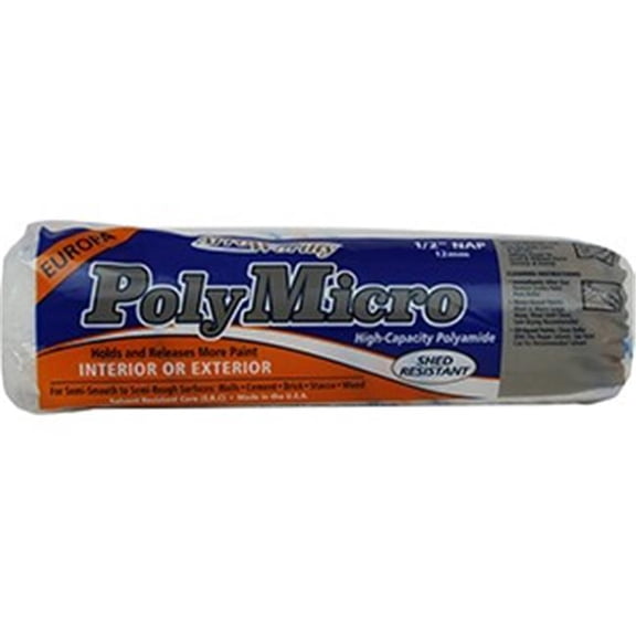 Arroworthy 9PLA6 9 x 0.75 in. Poly Micro Roller Cover