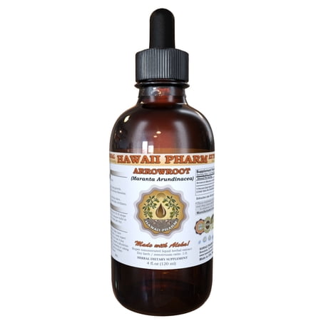 Arrowroot (Maranta Arundinacea) Tincture, Dried Root Liquid Extract, Maranta, Herbal Supplement 2 oz