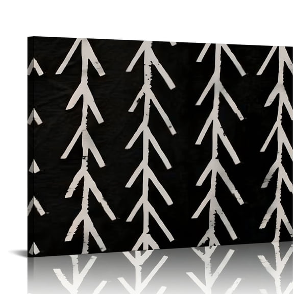 Arrows Geometric Shapes Postminimalism Canvas Wall Art Decor Home Living Room Bedroom Kitchen Office Hotel Office Salon Bar Mediation Relaxation Gift Ideas 16x12in