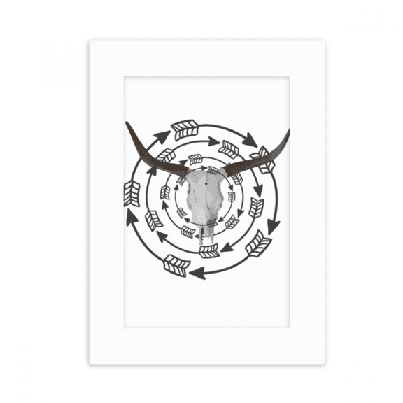 Arrows Horns Radiate Around Desktop Photo Frame Picture Display Decoration Art Painting