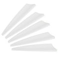 thumbnail image 1 of Arrows Vanes, 36 Pack 2.5 Inch Arrow Fletching Archery Arrow Feather Shield Fletch for DIY Target Shooting, White White, 1 of 5