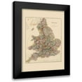 thumbnail image 1 of Arrowsmith 18x24 Black Modern Framed Museum Art Print Titled - Great Britain England - Arrowsmith 1844, 1 of 5