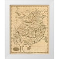 thumbnail image 1 of Arrowsmith, Aaron 12x14 White Modern Wood Framed Museum Art Print Titled - China, 1812, 1 of 4