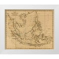 thumbnail image 1 of Arrowsmith, Aaron 31x26 White Modern Wood Framed Museum Art Print Titled - East India Islands, 1812, 1 of 4