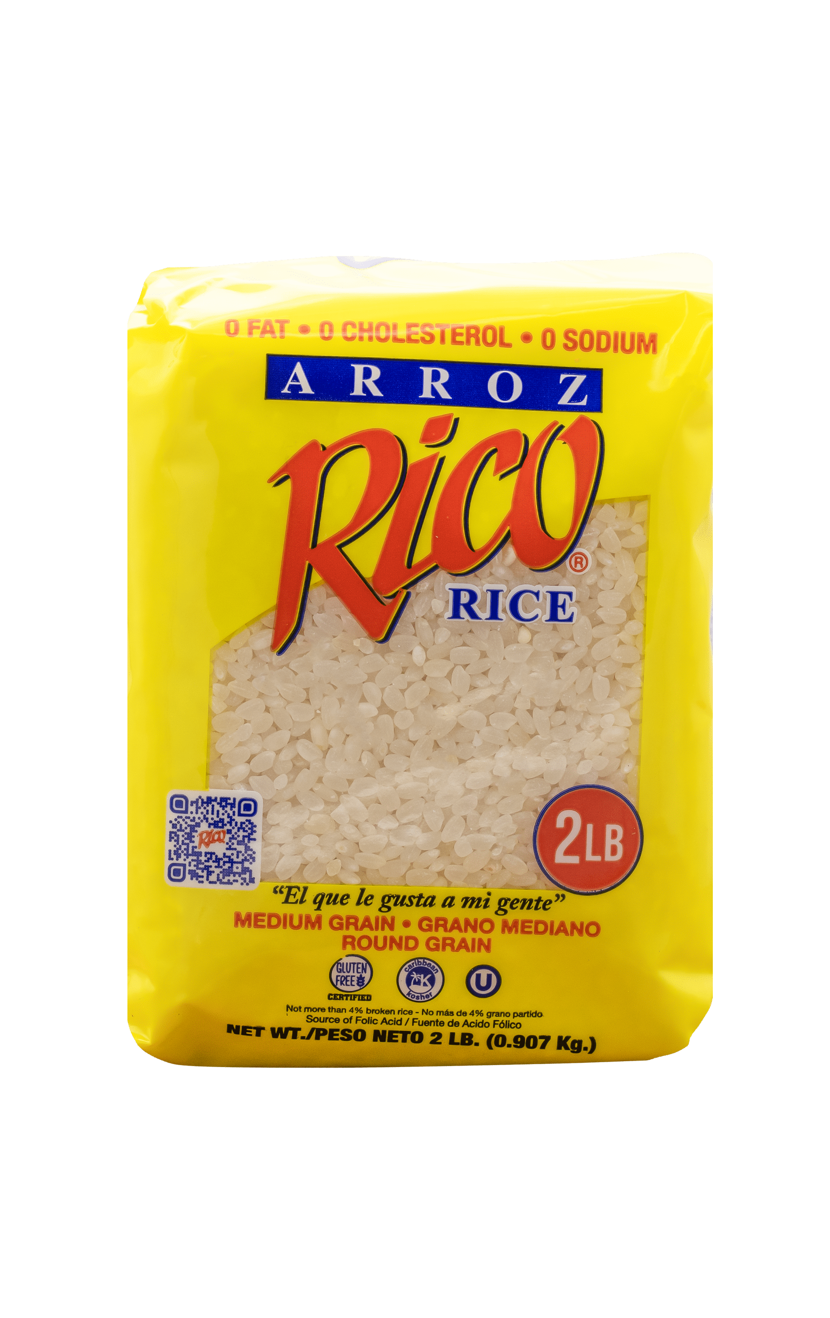 Arroz Rico Enriched Medium Grain Rice, 32.0 oz - Walmart.com