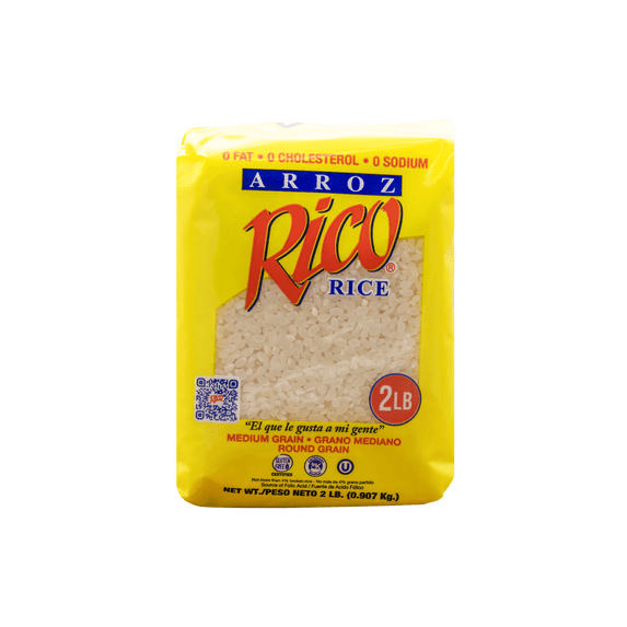 Arroz Rico Enriched Medium Grain Rice, 32.0 oz