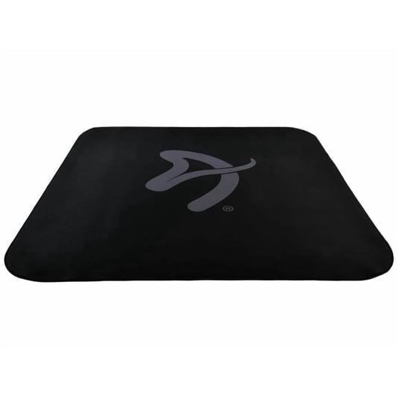 Arrozi Floor Mat, Zona Quattro Microfiber Gaming Chair Floor Mat for Carpet, Anti-Slip Noise Dampening Floor Mat for Office Chair (Black Grey)
