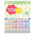 thumbnail image 1 of Arrtx Free Ink Markers, 36 Colors Acrylic Paint Pens, Water-Based Acrylic Markers for Rock Painting, Fabric, Easter Eggs, DIY Crafts, 1 of 10