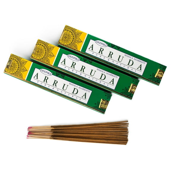Arruda Deepika Incense Sticks for House Warming Pooja Temple Stick Meditation Pack of 12